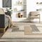 Nuloom Aline Contemporary Striped Fringe Area Rug 8ft 10in x 13ft BDSN32A-9012 - alternate 6